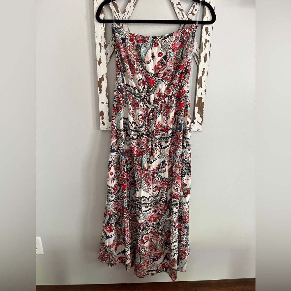 Gypsies and Moondust Women’s Paisley Maxi Dress Size Small